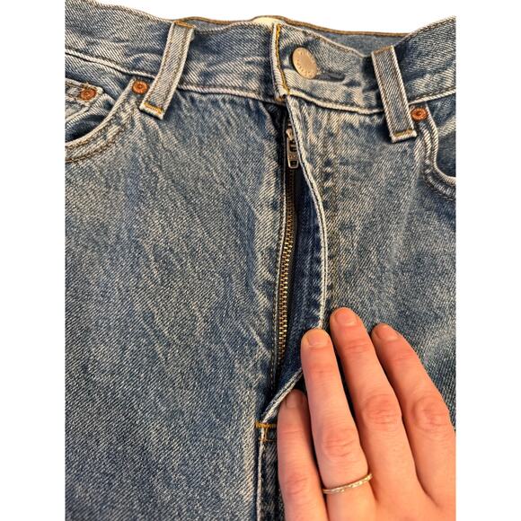 Denim Forum Women's Hi-Rise Wide Leg The Farrah Denim Jeans size 26 Indigo - Picture 4 of 9